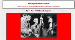 Desktop Screenshot of lynnmorrisband.com